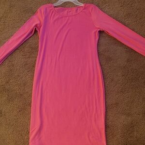 ☆Brand New Pink Longsleeve Dress•Size:Large ☆